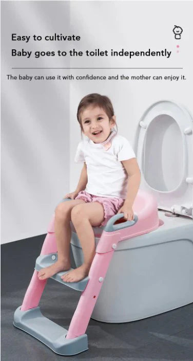 Load image into Gallery viewer, Adjustable Soft Toilet Ladder
